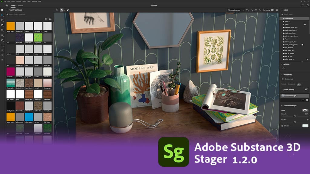 Adobe Substance 3d Stager 2025: Tải Cài đặt Từ Adobe